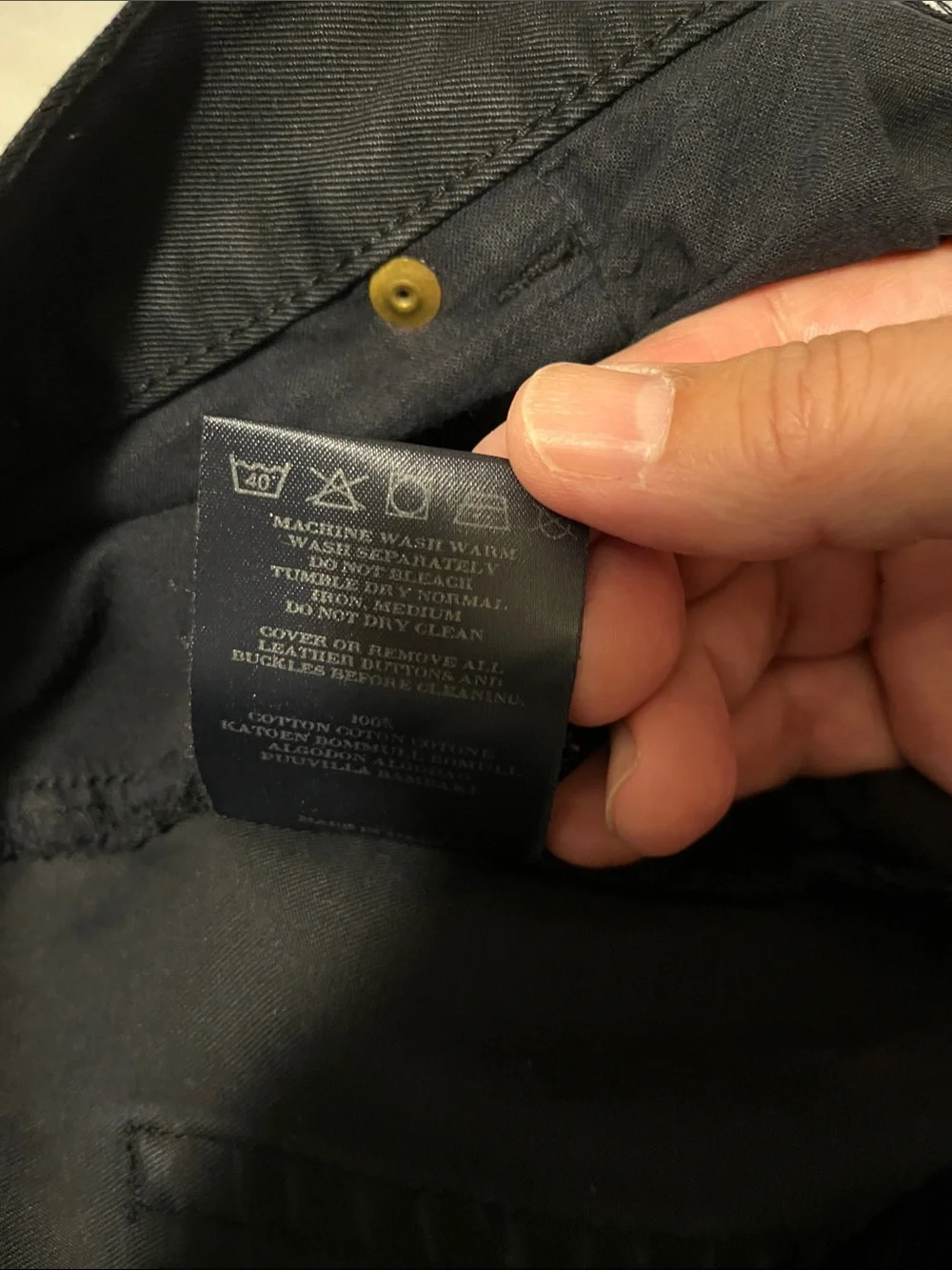 Burberry Black Jeans